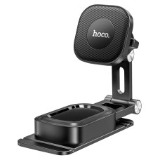 Автомобільний тримач Hoco H4 Mike magnetic car mount (center console) Black
